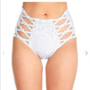iHeartRaves Criss Cross High Waisted